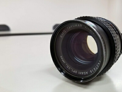 【中古】 Pentax M42 SMC Takumar 55mm F1.8