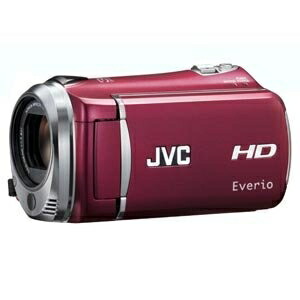 【中古】 JVCケンウッド JVC 32GBフルハイビジョンメモリームービー レッド GZ-HM350-R