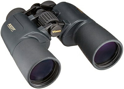 【中古】 ビクセン(Vixen) 双眼鏡 7倍アスコットZR 7×50WP ポロプリズム式 7×50WP ハイアイポイント 防水 広角 ブラック 1562-07