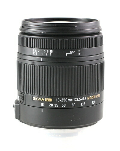 【中古】 シグマ 18-250mm F3.5-6.3 DC OS HSM NA ニコン用