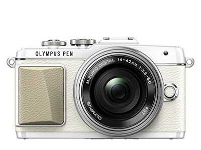 【中古】 OLYMPUS PEN E-PL7 14-42mm EZレンズキット ホワイト ミラーレス一眼 E-PL7 EZ LKIT WHT