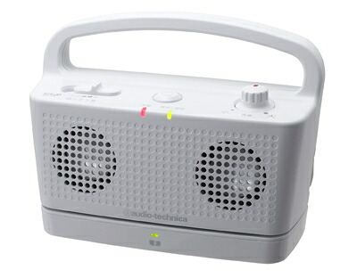 【中古】 audio-technica SOUND ASSIST デジタルワイヤレスステレオスピーカーシステム 白いこと AT-SP767TV WH