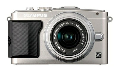 【中古】 OLYMPUS ミラーレス一眼 PEN Lite E-PL5 レンズキット シルバー E-PL5 LKIT SLV|Haute Produit