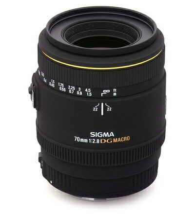 【中古】 SIGMA 単焦点マクロレンズ MACRO 70mm F2.8 EX DG ペンタックス用 フルサイズ対応