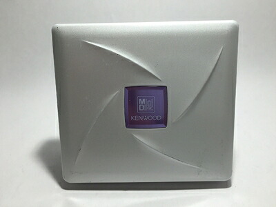 【中古】 KENWOOD ポータブルＭＤプレーヤー ホワイト＆パープル DMC-M33｜Haute Produit