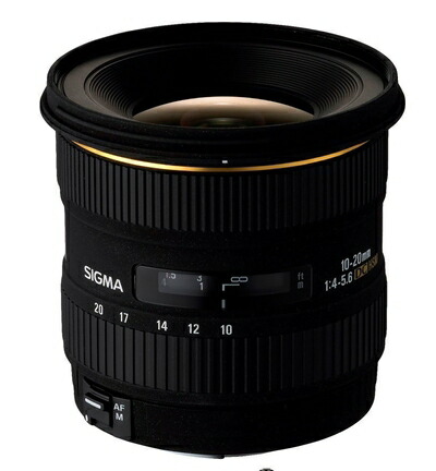 【中古】 SIGMA 超広角ズームレンズ 10-20mm F4-5.6 EX DC HSM キヤノン用 APS-C専用 201272