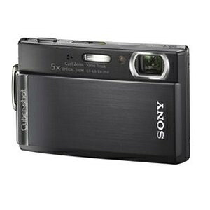 【中古】 ソニー SONY デジタルカメラ Cybershot (1010万画素/光学x5/デジタルx10/ブラック) DSC-T300 B｜Haute Produit