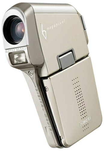【中古】 SANYO デジタルムービーカメラ「Xacti」(ビンテージシルバー) DMX-C6(S)｜Haute Produit