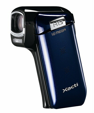 【中古】 SANYO ハイビジョン デジタルムービーカメラ Xacti (ザクティ) DMX-CG10 ブルー DMX-CG10(L)