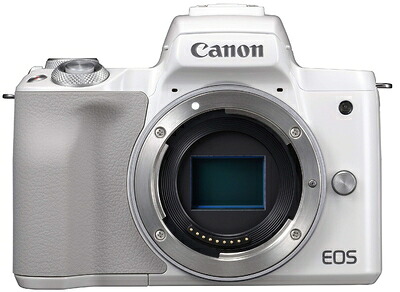 【中古】 Canon ミラーレス一眼カメラ EOS Kiss M ボディー ホワイト EOSKISSMWH-BODY