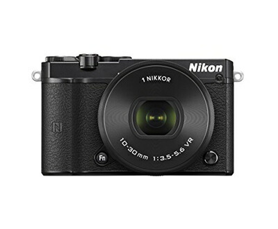 【中古】 Nikon ミラーレス一眼 Nikon1 J5 標準パワーズームレンズキット ブラック J5HPLKBK