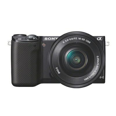 【中古】 ソニー SONY ミラーレス一眼カメラ α NEX-5Rダブルズームレンズキット ブラック NEX-5RY/B｜Haute Produit 42,432円