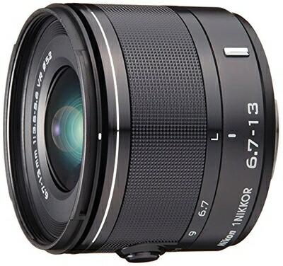 【中古】 Nikon 広角望遠レンズ 1 NIKKOR VR 6.7-13粍 f/3.5-5.6 黒いこと ニコンCX初期化専用