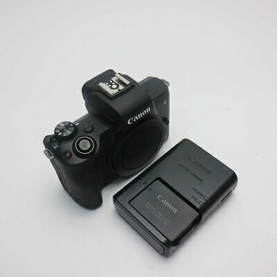 【中古】 Canon ミラーレス一眼カメラ EOS Kiss M ボディー ブラック EOSKISSMBK-BODY