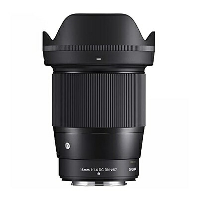【中古】 シグマ(Sigma) SIGMA シグマ 富士フイルム X マウント 水晶体 16粍 F1.4 DC DN 単興味の中心 広角 APS-C Contemporary銀鏡受け答え専用