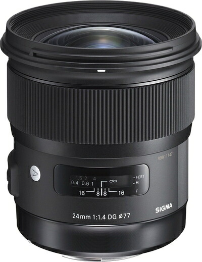 【中古】 シグマ(Sigma) SIGMA シグマ Canon EFマウント レンズ 24mm F1.4 DG HSM 単焦点 広角 フルサイズ Art 一眼レフ 専用
