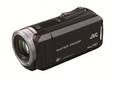 【中古】 JVC KENWOOD JVC ビデオカメラ 防水5m防塵仕様 内蔵メモリー64GB ブラック GZ-RX130-B｜Haute Produit