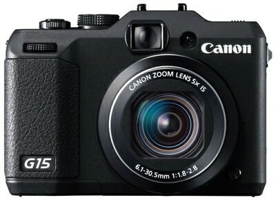 【中古】 Canon デジタル写真器 PowerShot G15 約1210万絵素 光学5倍望遠レンズ PSG15