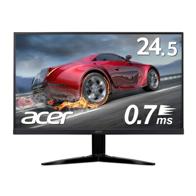 【中古】 Acer ゲーミングモニター SigmaLine 24.5in KG251QGbmiix 0.7ms(GTG) 75サイクル TN FPS方角 盛りだくさん固定ディスク FreeSync ひな形受け答え HDMIx2 金棒引き内蔵 青みともし火助け出す