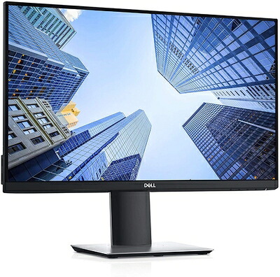 【中古】 Dell P2419H 23.8インチ フルHD Edge LED LCDモニター 1920 x 1080 1,670万色 5m 75Hz HDMI VGA DisplayPort デスクマウント可能