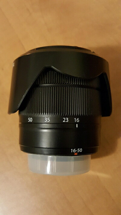 【中古】 Fujifilm XC 16 ? 50 mm f3 . 5 ? 5.6 OISズームカメラレンズ、ブラック
