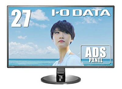 【中古】 I-O DATA 管する 27in ひな形受け答え ADS非光輝 金棒引き付 3年 週末受け支える EX-LD2702DB