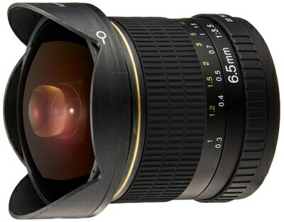 【中古】 Opteka アプテカ 6.5粍 f/3.5 固定ディスク 取りはらいボンネット付き添い人非球面広角レンズ for NIKON デジタル一眼二眼レフ写真機 【国内置き目品】