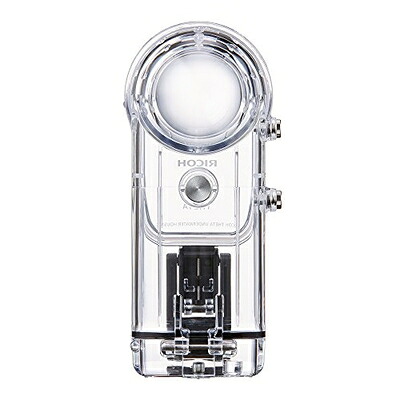 【中古】 RICOH TW-1 水中ハウジング入れもの THETA シータ 360度写真機 30米突雨合羽 リコー 製造業者完全無欠 910753