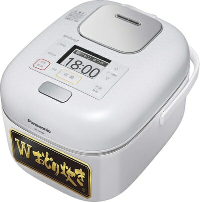 【中古】 パナソニック 炊飯器 3合 一人暮らし 変数翦断応力IH Wおどり炊き 豊穣白いこと SR-JW058-W