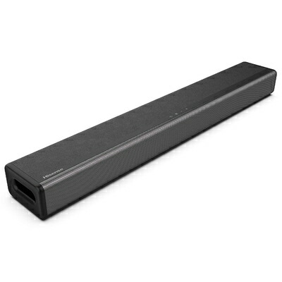 【中古】 ご機嫌感性 2.1ch 物音赤ちょうちん 金棒引き HS214 サブウーファー内蔵 Bluetooth/HDMI/ARC相応う 2020年模範例 黒いこと