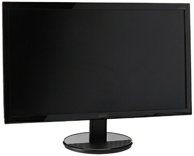 【中古】 Acer K242HL 24 LED LCD 1080p Full 固定ディスク Monitor (Mercury Free) by Acer