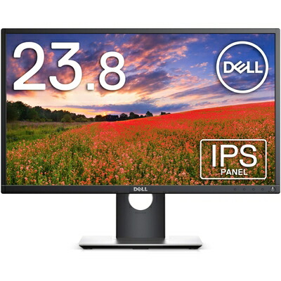 【中古】 Dell 管する 23.8in 超広可視性角\u0026スリムベゼル/盛りだくさん固定ディスク/IPS 非光輝/DP,HDMI,D-Sub/高さ合わせる 回転させる/割り増し金ダイアログボックス3年 P2417H