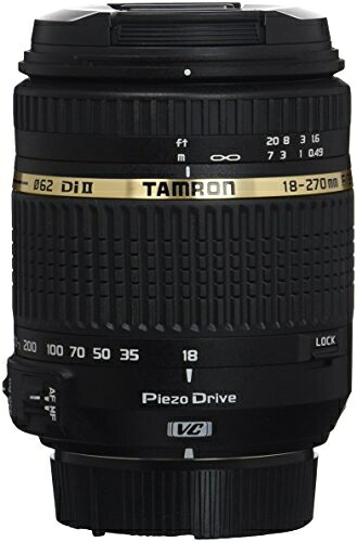 【中古】 TAMRON 高倍率ズームレンズ 18-270mm F3.5-6.3 DiII VC PZD ニコン用 APS-C専用 B008N｜Haute Produit