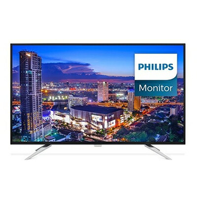 【中古】 Philips 43型広広とした液晶見せびらかす (4K相応う/IPSダイアログボックス/5一年盛りだくさん) BDM4350UC/11