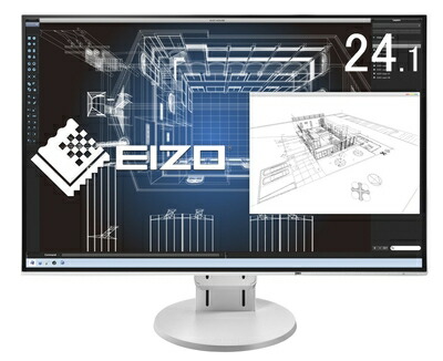 【中古】 EIZO FlexScan 24.1in 見せびらかす 管する (WUXGA/IPSダイアログボックス/ノングレア/白いこと/5 無輝点) EV2456-RWT