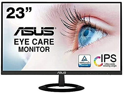 【中古】 ASUS モニター 23インチ ディスプレイ IPS FHD HDMI D-sub スピーカー Eye Care VZ239HR