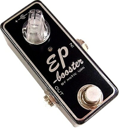 【中古】 Xotic エキゾチック エフェクター ブースター EP Booster 【国内正規品】 黒,銀