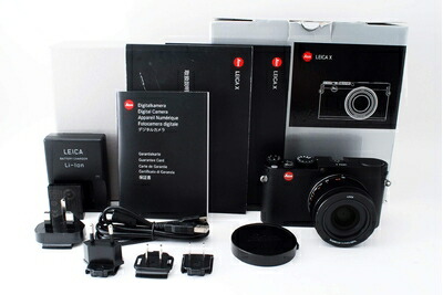 【中古】 Leica デジタルカメラ ライカX Typ 113 1620万画素 23mm f/1.7 ASPH ブラック 18440