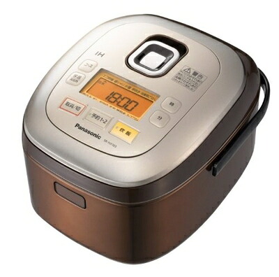 【中古】 パナソニック 5.5合 炊飯器 IH式 ブラウン SR-HX103-T
