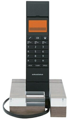 【中古】 amadana DU-119-B 電話機(ベーシックタイプ) ブラック