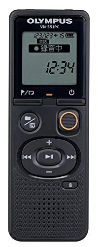 【中古】 OM SYSTEM/オリンパス オリンパス usb_micro_b Voice Trek VN-551PC BLK 会議録音/議事録/証拠録音/授業録音/語学学習/カラオケ/メモ録/取材/インタビュー