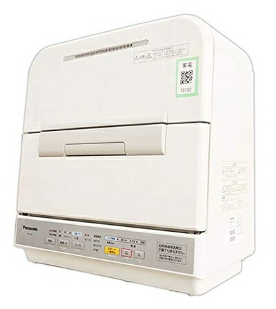 【中古】 パナソニック 食器洗いかわき切る機 Kual 白いこと NP-TME3-W