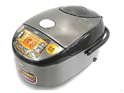 【中古】 限界炊きIH炊飯ジャー5.5合 靉靆たる赤銅色
