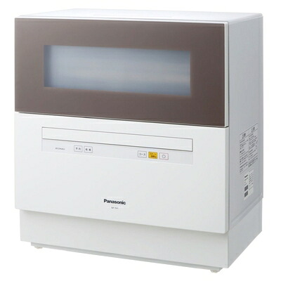 【中古】 パナソニック 食器洗いかわき切る機 (赤銅色) (NPTH1T) 赤銅色 NP-TH1-T