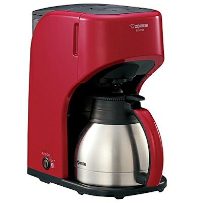 【中古】 象印 ステンレスサーバーコーヒーメーカー 5杯用 EC-KT50-RA｜Haute Produit