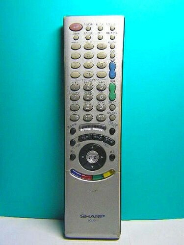 【中古】 シャープ テレビリモコン GA111WJSA
