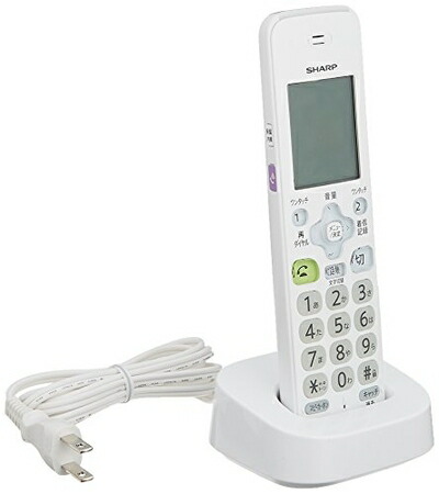 【中古】 シャープ 増設子機 DECT 1.9GHz方式 JD-KT510｜Haute Produit