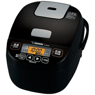 【中古】 象印 NL-BV05 BA 黒いこと 限度炊き [パソコン炊飯ジャー(3合炊き)]