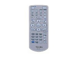 【中古】 東芝純正 ポータブルDVDプレーヤー用リモコン　MEDR16JX