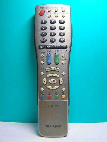 【中古】 読みやすい テレビ受像機遠隔操作 GA417WJSA